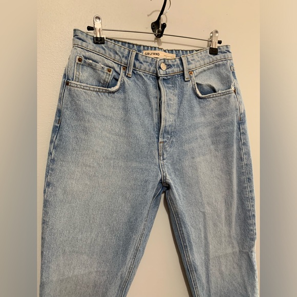 GRLFRND Karolina High Rise Straight Crop Jeans 28 Ventura - Picture 12 of 16